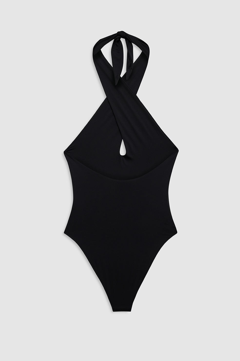 ANINE BING Beatrix One Piece - Black - Back View 